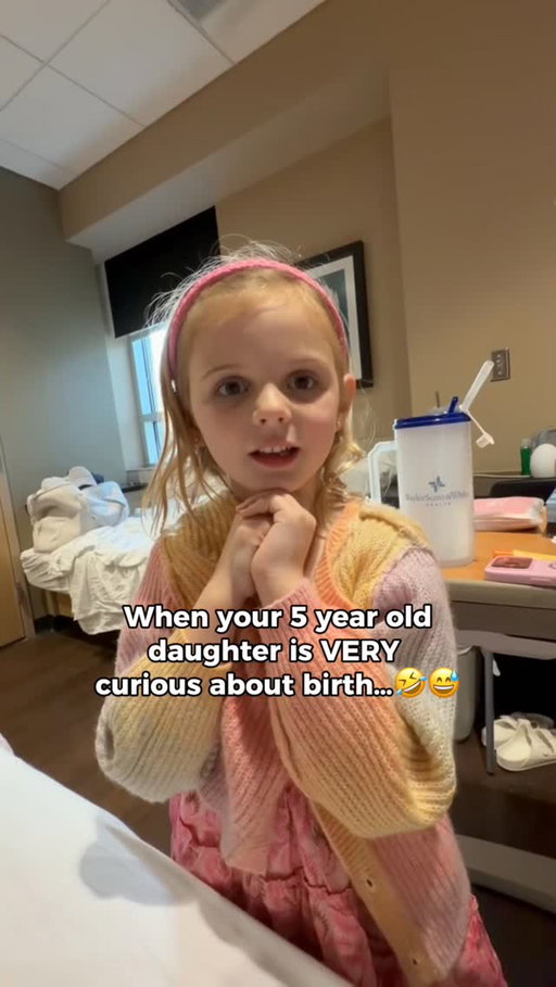 I was not prepared to answer all of these questions 🤣 so backstory…Stella is 5 going on 25!!! She is curious about everything & always has TONS of questions. Being the oldest & only girl, she is basically like a little mommy to her younger brothers. She was so excited to meet her new baby brother (even tho she might’ve wanted a sister lol). I knew she was going to have so many questions but I was not prepared to answer some of these hahaha🤣 

On a real note, I know she is going to be SOOO much help as I basically have 2 babies (Irish twins) I’ll be taking care of. She is such a good big sister!!! 🥹