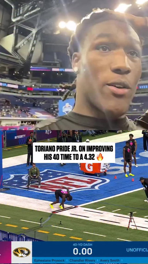 Gave it his all out there 👏 

2026 NFL Combine on @nflnetwork
Stream on @NFLPlus