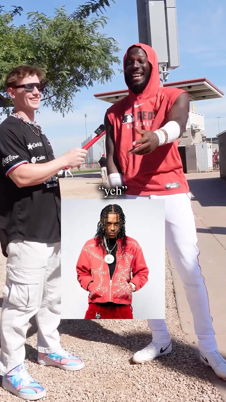 Elly De La Cruz has a FIRE music taste🇩🇴 Who’s your favorite Dominican artist?🔥If you’re looking for new music, tap in on Elly’s favorite artists that he mentions at the end👀 Ronny GTA and Lil Naay are 2 new guys who have blown up over the last year💯 It was great to talk to Elly again and we can’t wait to see what he can do this year with the Cincinnati Reds⚾️ It’s too bad bro won’t be able to join the Word Baseball Classic Dominican team this year but he’ll make up for it with an MVP type season🦾 #dominican #dembow #mlb #beisbol #baseball