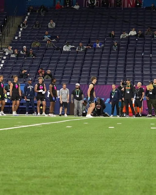 Tanner is making it look easy 🔥

📺 #NFLCombine on NFL Network