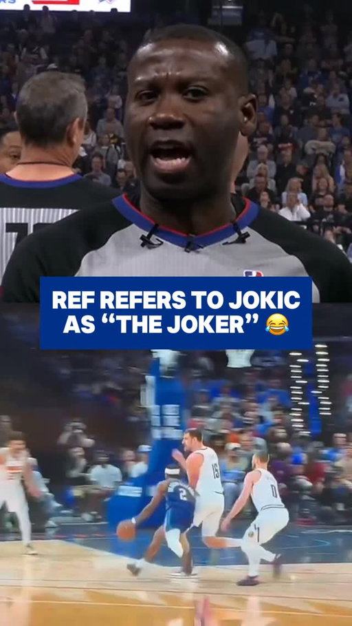 All refs should refer to players by their nicknames 😂😂