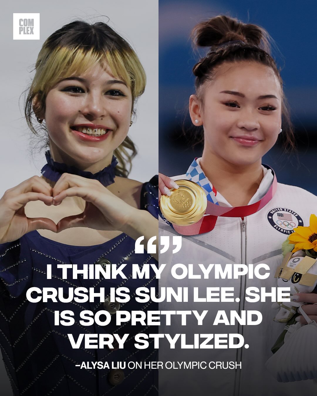 Alysa Liu 🤝 Suni Lee 🤩🥇

(Via: @selfmagazine)