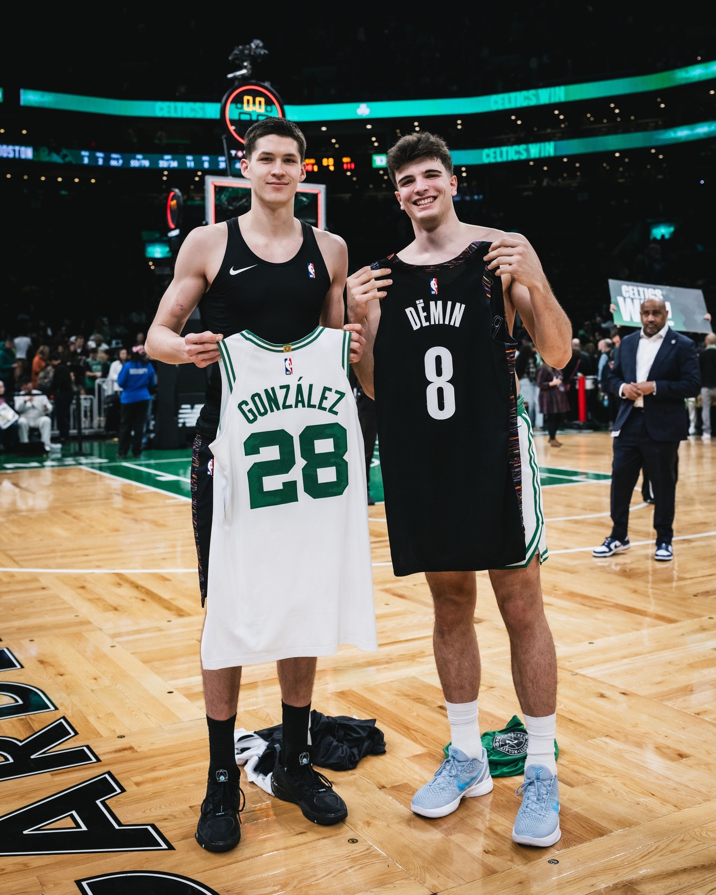 From roomies at Real Madrid to NBA rookies 🤝