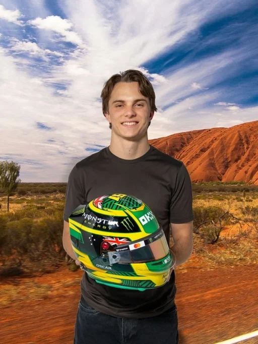 Oops. Here’s the helmet that you’ve already seen during an exclusive photoshoot, definitely shot in Australia.