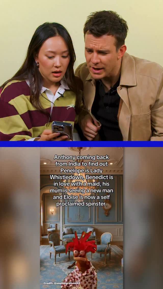 Anthony literally can’t leave them alone for one minute 😅
Straight to the Comments with Yerin Ha and Luke Thompson is out now on our YouTube channel! ✨
#Bridgerton #YerinHa #LukeThompson