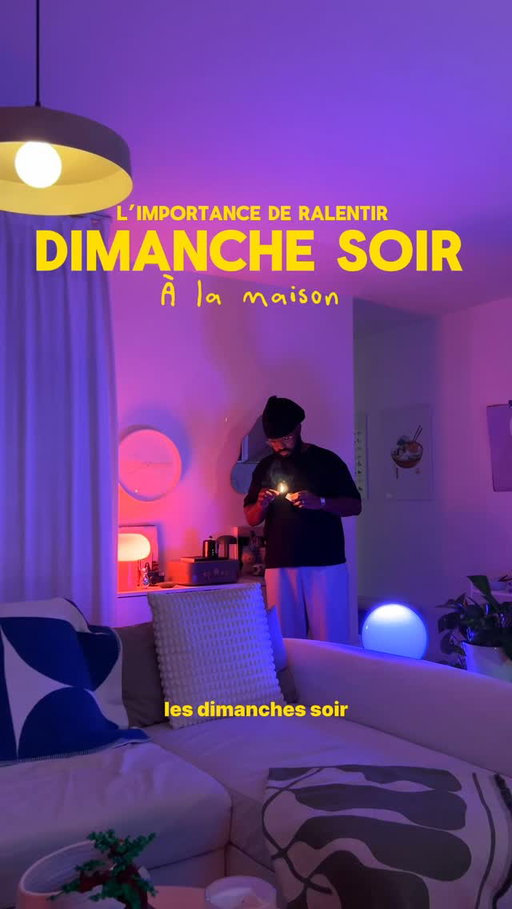 Le fameux coup de mou du dimanche soir…
Avant je le détestais. Maintenant j’essaie de l’utiliser autrement en passant une bonne soirée détente dans mon appartement 😮‍💨
Vous le ressentez aussi ? 
#interiordesign #cozyvibes #cozyhome #apartmenttherapy