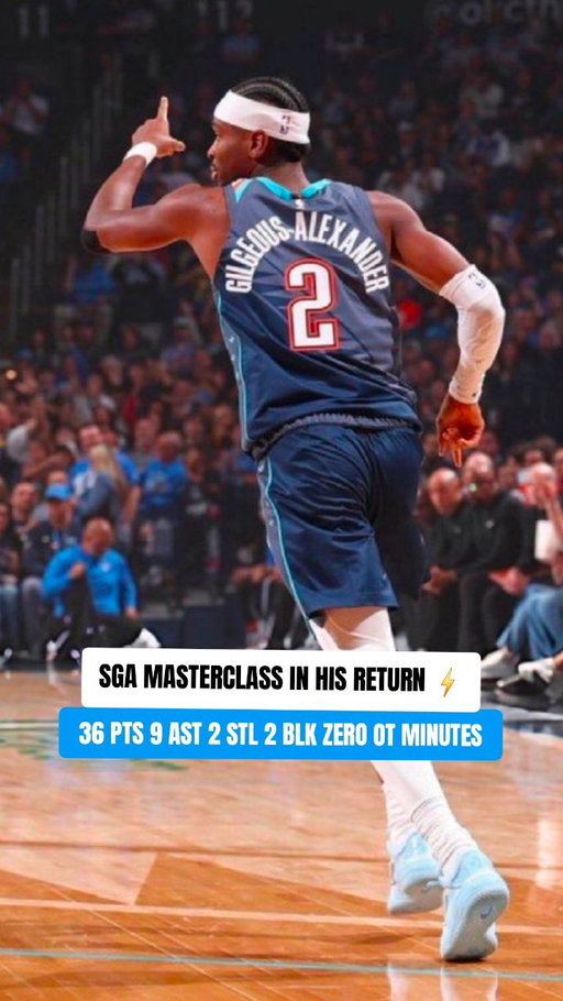 No free throw merchant activity detected ⚡⚡⚡

#nba #shaigilgeousalexander #okcthunder #basketball #nbabasketball