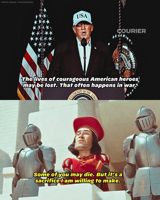 Trump’s statement on starting a war with Iran sounds eerily familiar.