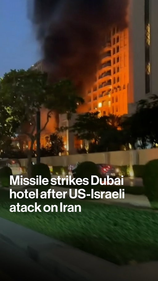From Kuwait to Saudi Arabia and the United Arab Emirates, all countries hosting US military assets reported Iranian missile attacks on their territories.

Residents in Dubai, an emerging global financial hub in the Gulf, witnessed several loud blasts throughout the day. A high-end hotel on Palm Jumeirah, one of the emirate’s top tourist attractions, was hit by parts of a missile that was either intercepted or got knocked off its trajectory. Tap the link in bio for more.