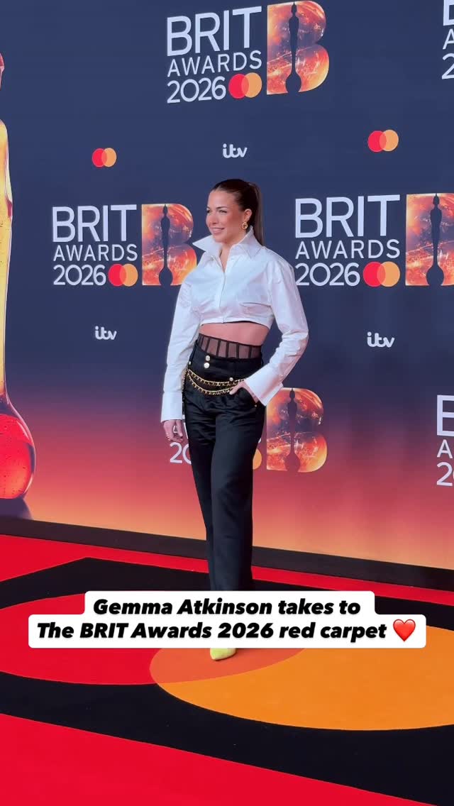 @glouiseatkinson rocking the red carpet as per! 😌

#gemmaatkinson #BRITs