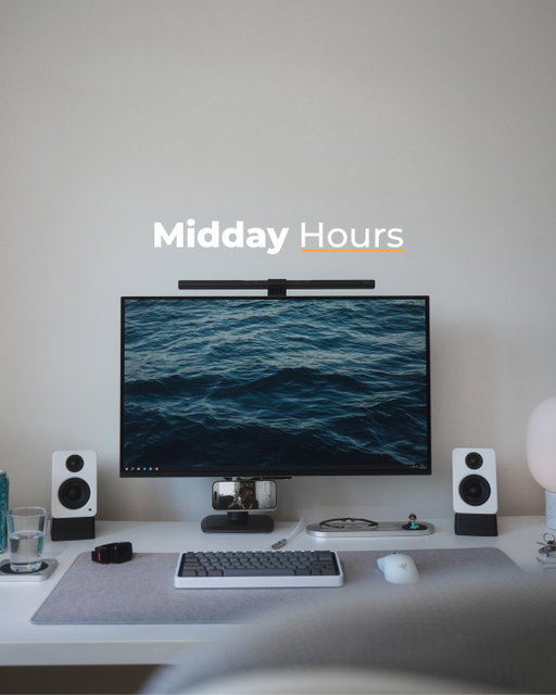 Daily look of the setup for the last couple of days 🖥️

Guys from @aulumu_official have also upgraded a couple of my EDC items: M10 power bank, C03 quick release watch band, and G09 Massafe stand — somehow the most fun one for me. I did not expect that I would be able to snap it to the back of my monitor and use it as a second screen for YT while working and stuff. I have it linked in my bio, worth checking out. 

And guys from @momentumstud.io also never disappoint with their desk accessories. Love the new coasters!