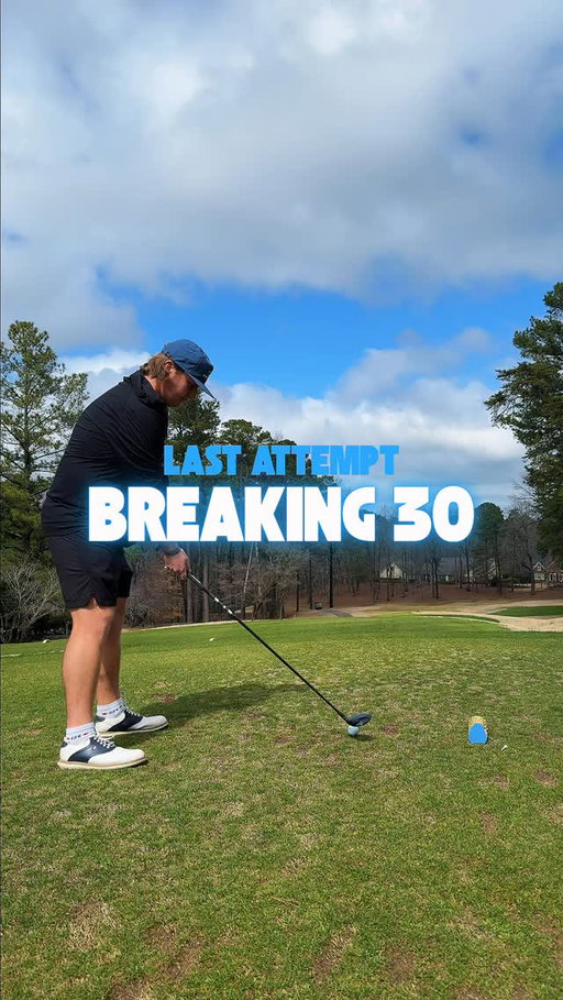 Last day of breaking 30 was a good one 👀 #jakedezgolf #golf #golfswing #pgatour #breaking30