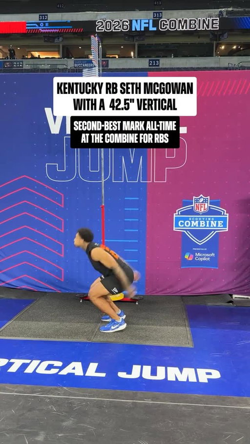 An impressive start to Saturday from @god1st.sg 🙌

2026 NFL Combine on @nflnetwork
Stream on @NFLPlus
