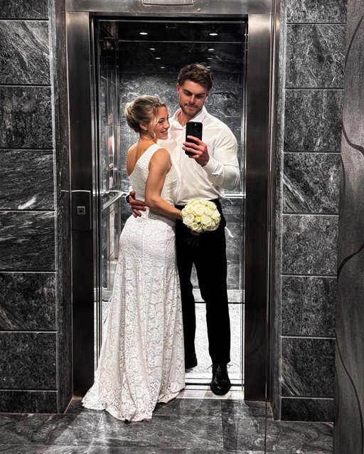 One year of marriage, a lifetime to go ❤️