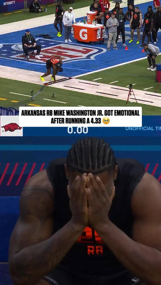 all the hard work paid off for @myke.wash 🥹

2026 NFL Combine on @nflnetwork
Stream on @NFLPlus
