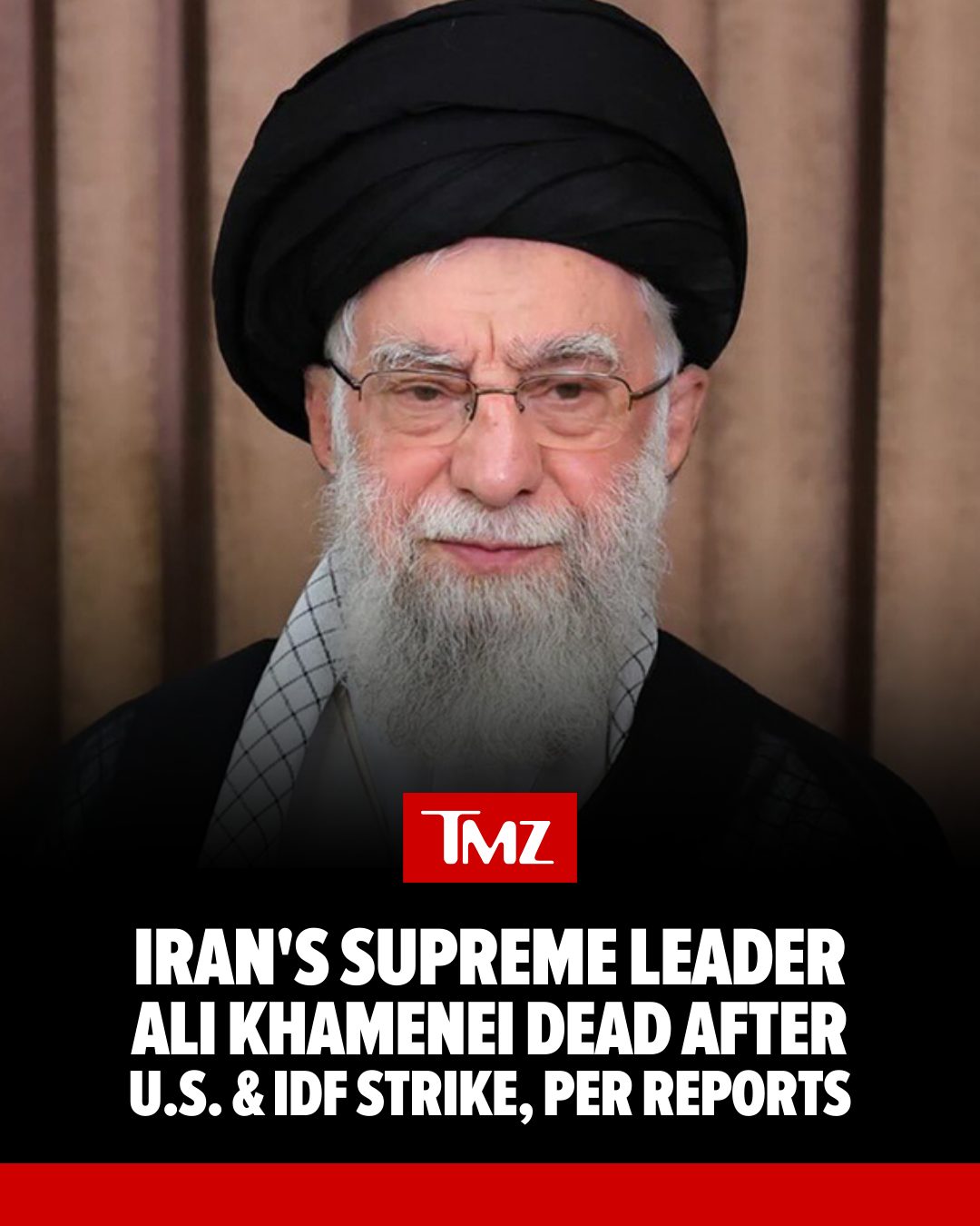 Iran’s supreme leader Ayatollah Ali Khamenei has reportedly died after the United States and Israel joined forces to launch several strikes on the Middle Eastern country Saturday.

Read more at the link in bio.