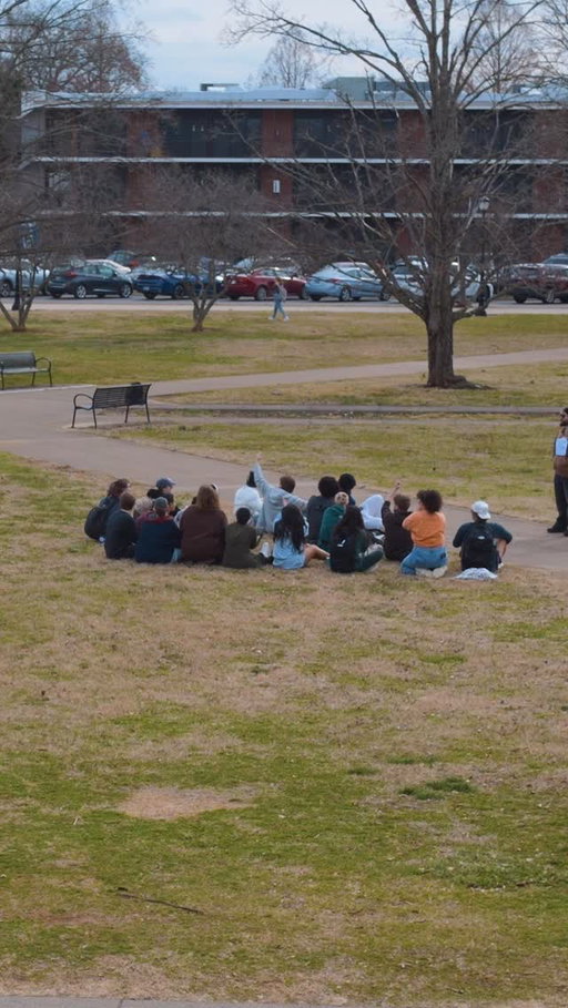 They convinced the tour guide to join