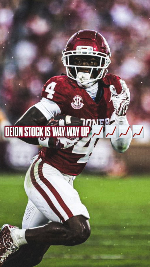 We already knew it… but sheesh 😮‍🔥

@deionburks is putting on an absolute SHOW right now at the combine. 😮‍💨😤
•
•
•
•
•
#OUDNA #BoomerSooner #Sooners #OU #Boomer