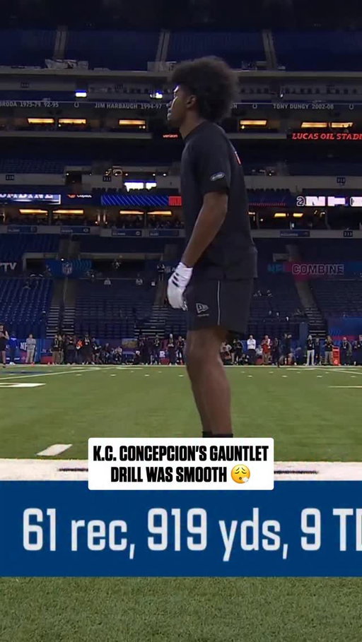 Barely stepped off the line 😳 

2026 NFL Combine on @nflnetwork
Stream on @NFLPlus