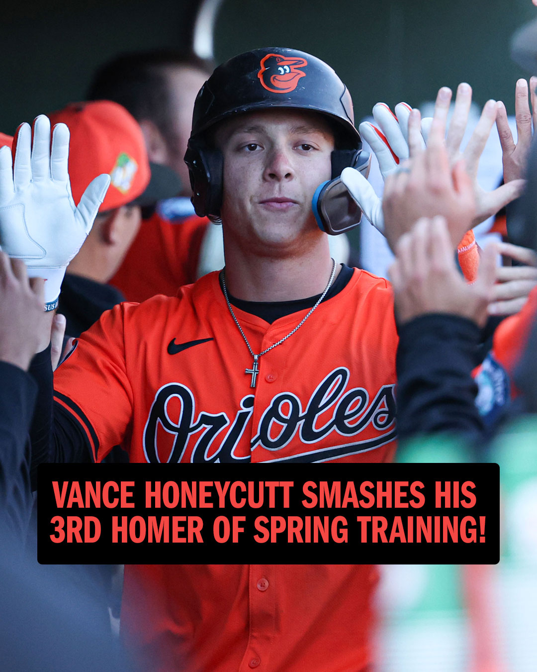 sweet start to Spring Training for Honeycutt 💪