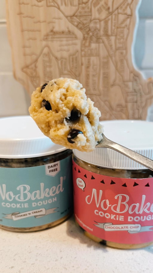 Partnered with NoBaked 🍪✨
@nobaked + @tryrelish 

I’ve always been a raw cookie dough girl — so finding one that’s actually made to be eaten straight from the jar (and safe to do it) feels like a dream.

The chocolate chip was definitely my favorite (classic for a reason 🤎) but love that the cookies & cream flavor is dairy free so everyone can enjoy. 

#NoBakedDough #CookieDoughLovers #SpoonableDessert #TreatYourselfEnergy #SnackTimeMagic