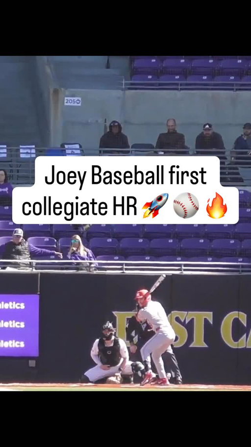 Wow what a crazy moment in Prospect Dugout history…congrats to @joeybaseball12 on his first collegiate HR!! Joey was post number 1 of 19,000 on our Instagram way back in 2016 👀
