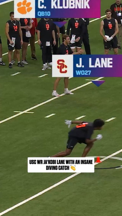 @cantguardjak putting on a show 😮‍💨 

2026 NFL Combine on @nflnetwork
Stream on @NFLPlus