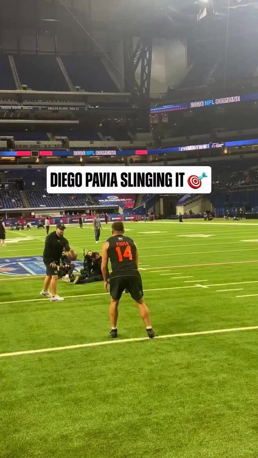 The Heisman runner-up showing out for the scouts 💯

2026 NFL Combine on @nflnetwork
Stream on @NFLPlus