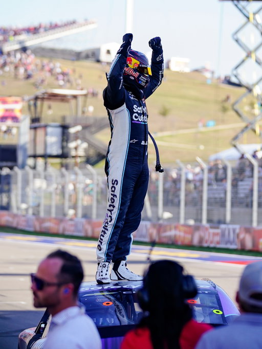 Awesome day to finally get a win at COTA! The #9 @safetyculturehq Chevy was great, stoked to be in a @jrmotorsports car again! 😀 Cup Race tomorrow, hopefully we have a good one!