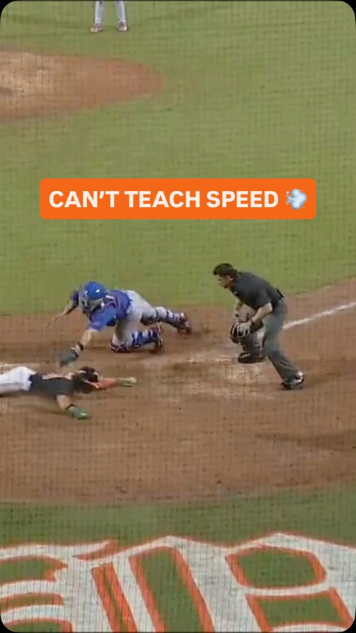 ALL GAS, NO BRAKES ⛽️

@_mikeytorres34 slides head first into home to tie it up, 4-4

#NCAABaseball x 🎥 ACCNX / @canesbaseball
