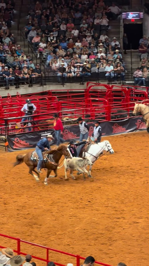 3.6 for the very last cowboy out to get the win! JD Struxness is your San Antonio Stock Show & Rodeo Steer Wrestling Champion! 💪🔥