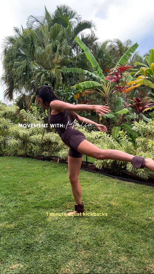 Every Saturday, we’re tapping into our community to see how you move! @maliamanuel shares her favorite 3-minute lower body burn with her LAKA® Cuffs™. Don’t underestimate 2 lbs, you’ll definitely feel this one.

SAVE this 3-minute booty burner for your next workout.