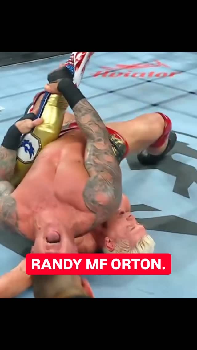 OMG RANDY ORTON GOING TO MANIA 🚨🤯 (via @wwe)