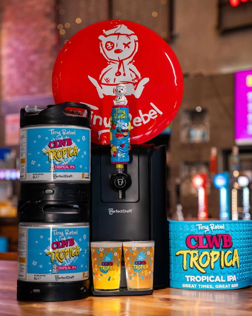 GIVEAWAY ALERT 🚨🍍

We’ve teamed up with @tinyrebelbrewco to give one lucky winner the chance to WIN a Clwb Tropica Home Bar Kit 🌴🍺 Complete with PerfectDraft Pro Black Machine, branded glasses, a bar runner, tap handle and bar sign to upgrade your home setup.

To enter:
🍍 Share this post to your Story
🍍 Follow @perfectdraftuk AND @tinyrebelbrewco
🍍 Tag someone who needs a Clwb Tropica pint in their hand ASAP 🍻

Closes at 11:59pm on March 6th. Winner picked at random and notified within 5 days via PerfectDraft Instagram or Facebook. 

18+ only. Full T&Cs via Tiny Rebel’s website.