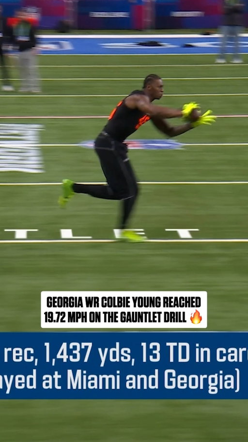 @colbieyoung4 was flying through this

2026 NFL Combine continues today at 1pm ET on @nflnetwork
Stream on @NFLPlus