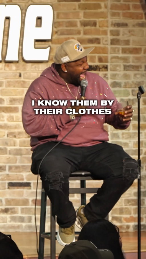 I Know Them By Their Clothes 🤣

My Netflix Special Is Out NOW!!! Watch My Brand New Crowd Work Joint On Youtube!!!
#FYP #Comedy #Standupcomedy #Funny
BIG DOG TOUR TICKETS🔥
Natejacksoncomedy.Com/tour-dates
Tickets on sale NOW!

MAR 13 - 15  FRI - SUN
Columbus Funny Bone Comedy Club
Columbus, OH, United States

MAR 18 - 22
The Stress Factory comedy club, Bridgeport @ 7:00 PM
Bridgeport, CT, United States

MAR 26 - 29
San Jose Improv @ 7:30 PM
San Jose, CA, United States

APR 2 - 4 THU - SAT
Richmond Funny Bone Comedy Club
Richmond, VA, United States

APR 10 - 12 FRI - SUN
Stand Up Live
Phoenix, AZ, United States

APR 18 SAT
Robert Kirk Walker Theatre @ 7:30 PM
Chattanooga, TN, United States

APR 19 SUN
Ryman Auditorium @ 7:00 PM
Nashville, TN, United States

MAY 1 FRI
Tennessee Theatre @ 7:30 PM
Knoxville, TN, United States