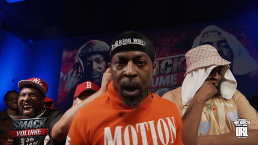 Tay Roc remixed one of his most classic bars and dropped a CRAZY HAYMAKER in the Rematch with Ill Will! 🤟🏾🔥

SMACK VOLUME 12 IS DROPPING EXCLUSIVELY ON THE URLTV APP! BECOME A MEMBER NOW AT  URLTV.TV FOR JUST $8.99

#VOLUME12