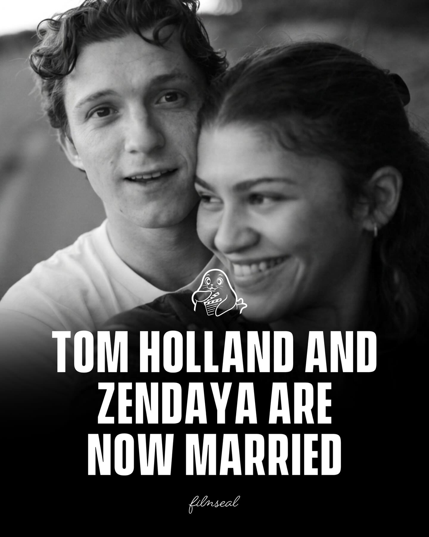 At the 2026 Actor Awards (formerly the SAG Awards), Zendaya’s longtime stylist Law Roach said in an Access Hollywood interview that Zendaya and Tom Holland have already secretly gotten married, telling the reporter “the wedding has already happened” and confirming “it’s very true.” 

The couple themselves have not officially announced anything yet and their representatives have not commented. The news follows earlier engagement speculation after Zendaya was seen wearing a ring at the 2025 Golden Globes and the pair’s long-term relationship that began after meeting on Spider-Man: Homecoming.

-
#tomholland #zendaya #filmseal
