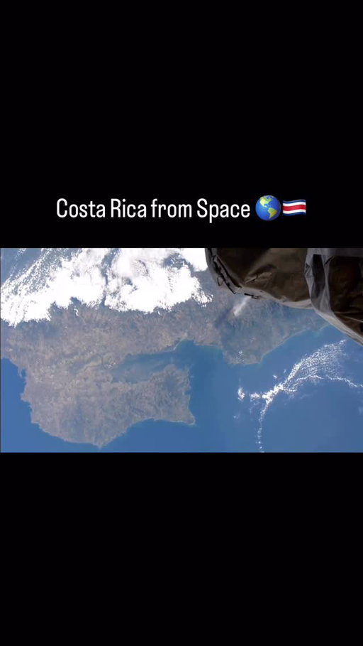 @costarica desde el espacio se vuelve viral / Costa Rica from space goes viral

🇨🇷 Un video de Costa Rica captado desde la Estación Espacial Internacional se volvió viral durante el fin de semana. 

🇺🇸 A video of Costa Rica captured from the International Space Station went viral over the weekend. 

Follow @costarica for more! 

#costarica #iss #espacio #nasa