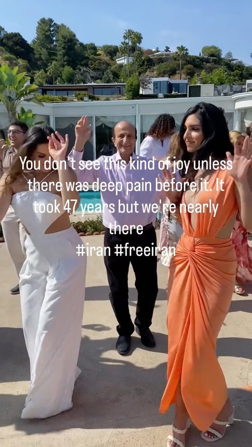 Free Iran. Let Iranian women and men finally be free to use their brilliance, their talent, their power.

Imagine the peace and progress that could ripple across the world.
#FreeIran I never thought I’d live to see the day when Iran would be free from a theocratic regime that my family and so many others had to flee because of religious persecution. I can’t wait to finally visit the country that represents so much of my identity and culture. #freeiran #Iran