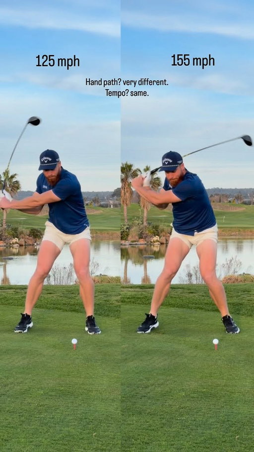Could these swings be any different? 😳

#golf #golfswing #golfers #golfing