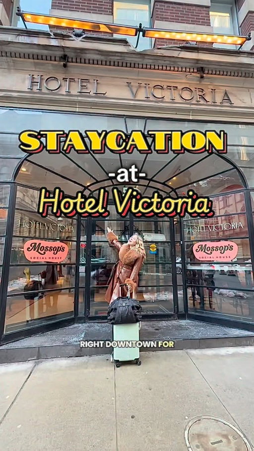 Had a staycation at the @hotelvictoriato in Toronto and it was the perfect little escape . ✨ 

Sometimes the big chain hotels just don’t hit the same and I really appreciate a boutique stay that feels unique, cozy, and full of character. Perfect downtown location, beautiful historic charm (it dates back to the early 1900’s!) , and such a relaxing staycation spot if you want something different from the usual hotel experience.

Don’t forget to grab the steak pita at Mossop’s Social House ( @mossops.social )and take in some live music in the lobby on Wednesdays and Fridays at 6:30pm. 

Thanks for hosting us -we had a lot of fun ✌️

🏨 Hotel Victoria
📍56 Yonge St, Toronto 

#toronto #torontohotel #hotelreview #torontoinfluencer #visittoronto