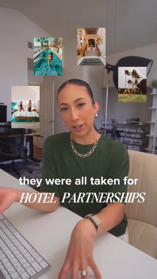How I landed hotel brand deals with under 10K followers 👀

Spoiler: I wasn’t even a travel creator.

Here’s the deal: most creators think hotels are going to hand out free stays and checks right away. But your first collab is usually about building your resume. Once you have results, you can leverage your portfolio for more!

And if you don’t have a trip planned? Pitch local hotels in your city. You don’t need 100K followers to start.

Comment SendPitch and I’ll drop my free pitch templates. 📨