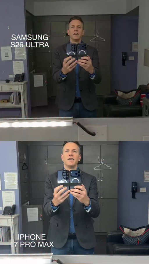 Testing Horizon Lock on the Samsung Galaxy S26 Ultra vs the iPhone. It’s a new camera toggle that keeps your video level no matter how you move the phone. Could be useful for skiing, walking around a city, biking, or anytime you can’t be bothered to frame up your shot. What do you think? Useful or gimmick?