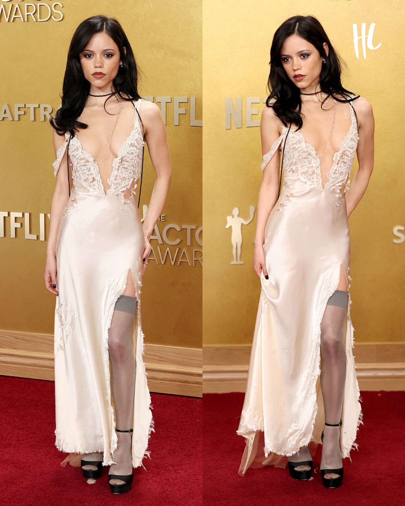 It may not have been Wednesday, but Jenna Ortega still owned the night at the 32nd Annual @actorawards .🌟
(📸: Getty Images)