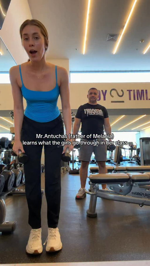Should I put father Antuchas through a Melania style plank sequence next? 

Comment ARMS and I’ll send you 7 day free access to my signature sculpt training ⭐️

#mendoingpilates #armsseries #matpilates #fatherdaughtertime #fitnessgoals