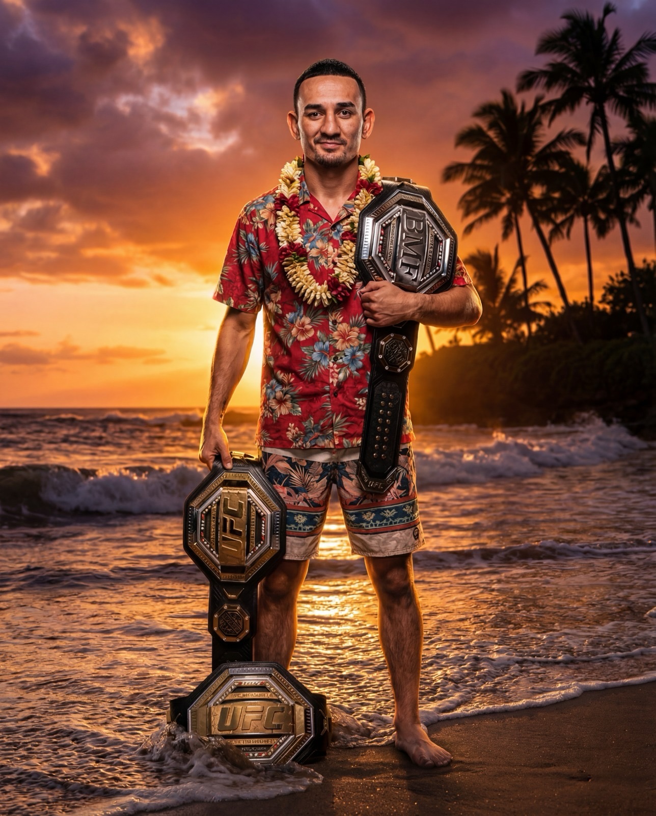 Fight week for the one and only @blessedmma 🌺

The only UFC fighter to hold an interim, undisputed, and BMF title 🏆 #ufc326