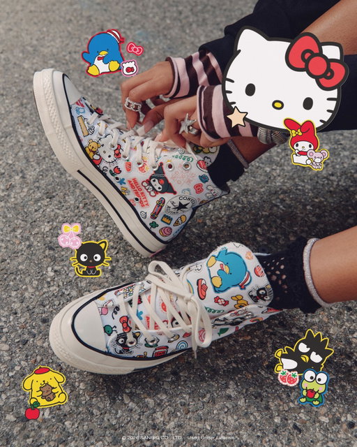 Chucks, Hello Kitty, and friends.⁠
⁠
Meet the limited-edition Converse x Hello Kitty and Friends collection. Available 3.5 on converse.com and sanrio.com 🎀