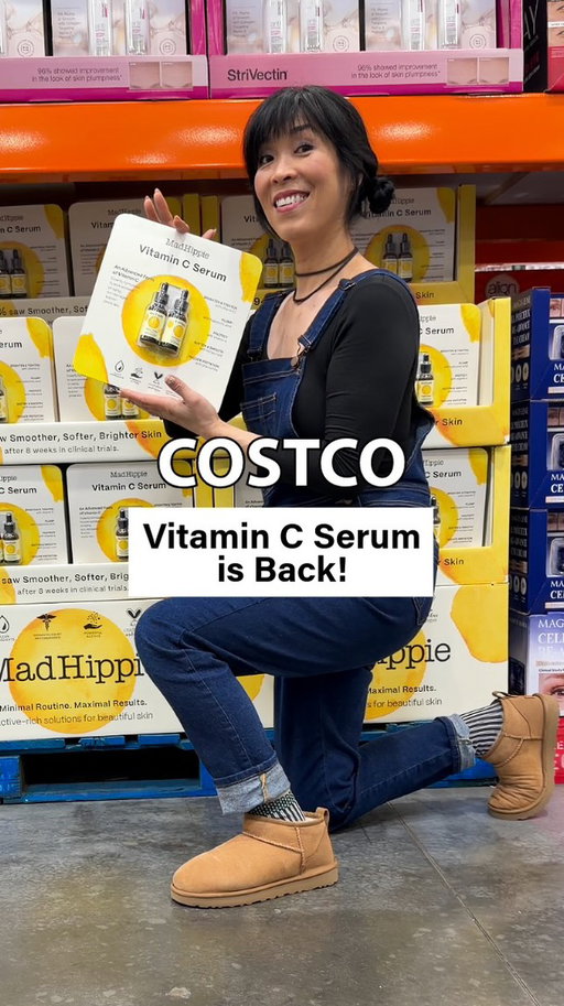 One product in my skincare routine I can always rely on 🙌🏼✨
So happy to see Mad Hippie Vitamin C Serum back at Costco! It’s usually $33.99 for one, but it’s $39.99 for TWO right now 👏🏼

Grab them before they sell out! 💛 
#Costco #madhippie #vitaminc #serum