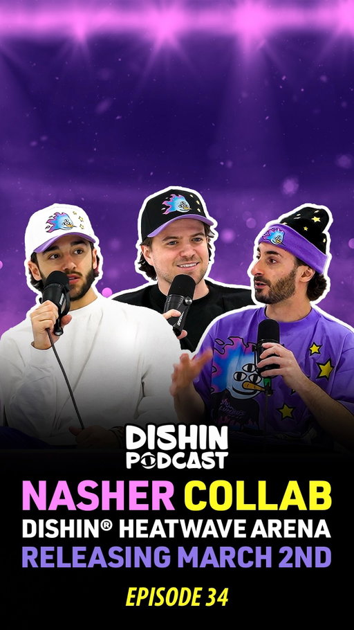 In this episode, we break down our official merchandise collaboration with Nasher, and his Columbus-based roller hockey facility, Heatwave Arena. The collection features (9) new merchandise pieces including shirts, hoodies, hats, beanies, mini sticks, plushies and sticker packs.

We also discussed Nasher’s background in the hockey content creator space, opening Heatwave Arena and much more!

Link in bio 🎙️